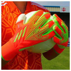 Best Selling Leather Goalkeeper <b>Gloves</b> Professional Training Wear Goalkeeper <b>Gloves</b> Knitting Football Soccer Goalkeeper <b>Gloves</b> - Product Image 2