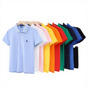 Polo en piqué de coton pour femme avec logo personnalisé, manches courtes, respirant, coupe ajustée, décontracté, pour le golf, vente en gros - Product Image 1