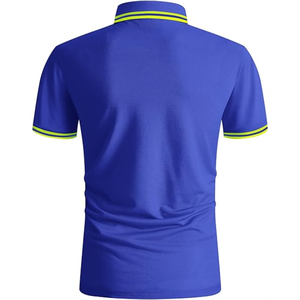 Chemise Homme Slim Fit Tendance en Maille Extensible à Manches Courtes, Motif Imprimé, Couleurs Personnalisables pour Vente en Gros - Product Image 6