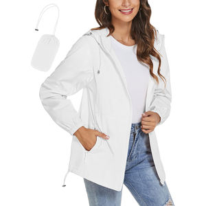 Chaquetas Cortavientos Deportivas de Invierno para Mujer, Acabado en Lona, Logotipo Personalizado Impreso, Transpirables, Ligeras, de Secado Rápido - Product Image 1