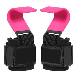 Ganchos de Neopreno Acolchados para Levantamiento de Pesas, para Entrenamiento en Gimnasio, MOQ Bajo, Servicio OEM, Unisex, Venta al Por Mayor - Product Image 2