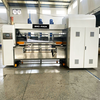 Machine de découpe Slotter pour imprimante flexo à grande vitesse entièrement automatique pour la ligne de production de boîtes en carton ondulé