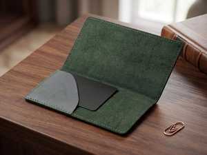 Carpeta Porta-Contas de Cuero Genuino para Restaurante con Ranura para Tarjetas, Logotipo Personalizado, Organizador de Recibos para Camareros LBH-0050B - Product Image 4