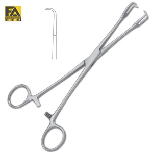 Pinzas de MUSEUX de Alta Calidad para Retención de Amígdalas, Instrumento Quirúrgico para Cirugía General, Certificación CE Clase I, Operación Manual - Product Image 1