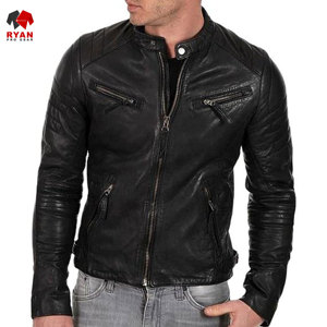 แจ็คเก็ตหนังผ้าเนื้อนุ่มสบาย ซิปปิดแบบสั่งทำพิเศษ ดีไซน์โดย Ryan Pro Gear พร้อมโลโก้สั่งทำ เป็นมิตรต่อสิ่งแวดล้อม - Product Image 1