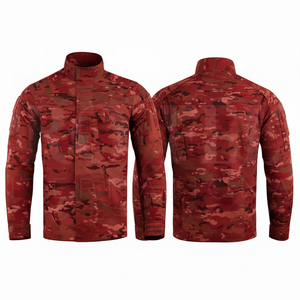 Fashionable Customized <b>Camouflage</b> Pattern <b>Jacket</b> Lightweight Outdoor Utility Long Sleeve Stand Collar Workwear Cotton <b>Jackets</b> - Product Image 4