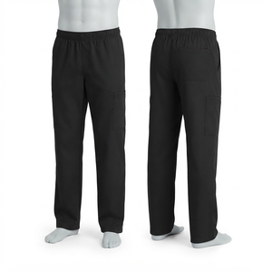 Pantalones Médicos Unisex Blackhardson, 180gsm, Tela Premium de Poliéster y Spandex, Suaves, Elásticos, Transpirables y Duraderos para Hospital - Product Image 1