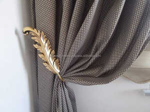 Anillos para Cortinas en Forma de Abeja Plateados, Accesorios Decorativos Metálicos para Ventanas - Product Image 3