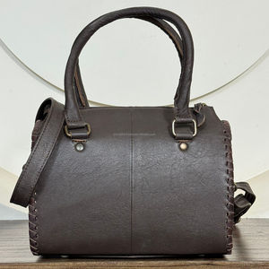 Sacs de voyage vintage en cuir de vachette repoussé grande capacité, style western, sacs bandoulière pour week-end et nuitées - Product Image 5