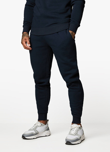 Survêtement Homme 2026 Bleu Marine Streetwear Uni avec Capuche, Tissu Brossé de Haute Qualité, Chevilles Côtelées, Respirant et Écologique - Product Image 4