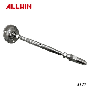 Adjustable Wall Toggle Terminal Cable Railing System Modern Stainless Steel Swageless Cable Fittings for Hotel Applications - Product Image 3