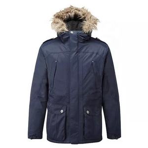 เสื้อแจ็คเก็ตพัฟเฟอร์ผู้ชายขายดีสำหรับฤดูหนาว คอตั้ง กันลม กันน้ำ แบบกลับด้านได้ เป็นมิตรกับสิ่งแวดล้อม เหมาะสำหรับใส่ลำลองกลางแจ้ง - Product Image 1