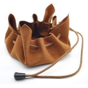 Envío Rápido: Bolsa de Monedas Portátil de Cuero Genuino Estilo Medieval con Cordón, Bolsa Vintage para Dados con Cinturón - Product Image 2