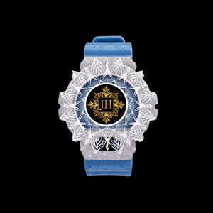 Reloj de Pulsera de Lujo para Hombre, Estilo Joyería de Moda, Completamente Cubierto de Diamantes Moissanite, con Acabado Antiguo en Acero Inoxidable de Alta Calidad - Product Image 3