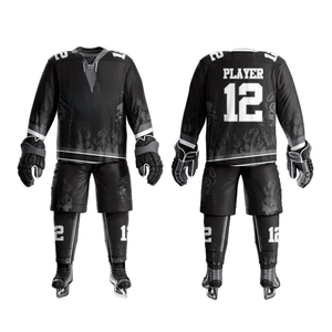 Proveedor de uniformes de hockey sobre hielo personalizados, ropa deportiva profesional con la opción de comprar al por mayor camisetas y equipamiento de hockey sobre hielo en línea. - Product Image 2