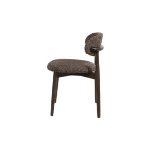 Modern Upholstered <b>Dining</b> <b>Chair</b> Solid Wood Frame Fabric <b>Dining</b> <b>Chair</b> Luxury Restaurant Cafe Furniture - Product Image 5