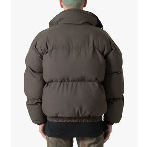 Windproof Waterproof Quick Dry Breathable Oversized Wholesale <b>Summer</b> <b>Men's</b> Custom Logo Hooded Outdoor Bubble Puffer <b>Jacket</b> - Product Image 2