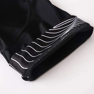 Ensemble de vêtements de sport respirants pour le cyclisme pour hommes avec maillot de vélo à séchage rapide et short de cyclisme rembourré à taille élastique - Product Image 2