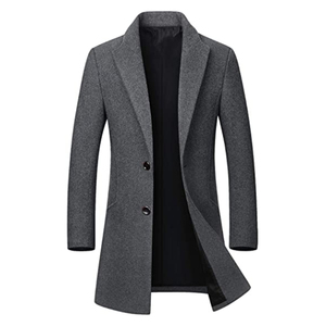 Nuevo Abrigo Largo para Hombre, Precio de Fábrica, Superventas, Hecho a Medida, Calidad Premium, a la Moda - Product Image 6