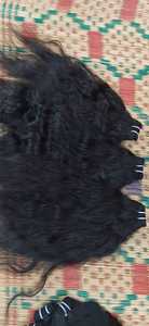 <strong>Vendor's</strong> Natural Chemical-Free Indian Raw Wavy Virgin Hair Extensions Cuticle Aligned Straight Deep Wave Bundles - Product Image 2