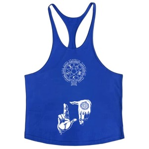 Débardeur graphique personnalisé pour homme – Vêtement de plage estival sans manches en jersey de coton respirant – Gilet décontracté – Fabricant - Product Image 4