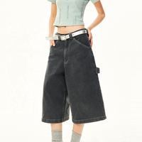 Shorts de Mezclilla Personalizados para Mujer, Shorts de Mezclilla Holgados para Mujer, Shorts de Jean