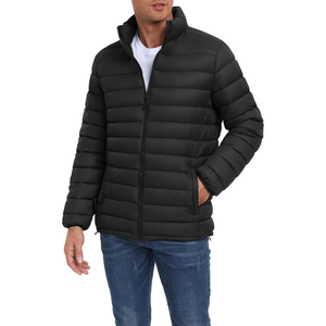 Vestes matelassées isolantes élégantes unisexes, personnalisées, à capuche, chaudes, légères, pour l'extérieur, pour l'hiver, pour hommes - Product Image 3