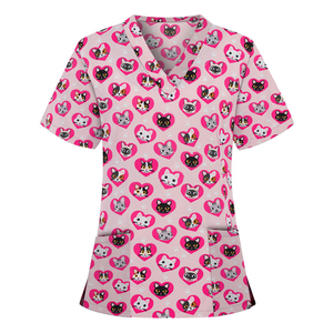 Sous-vêtements médicaux de haute qualité pour femmes, manches longues, tricotés, tee-shirt médical pour femmes 5047 Melissa Under scrubs - Product Image 2