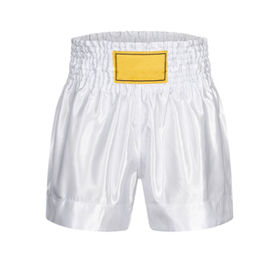 Shorts de boxe/MMA unisexes style décontracté, haute qualité, respirants, séchage rapide, logo personnalisé sur le devant, tailles variées, prix abordable, vente en gros - Product Image 1