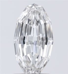 Diamante LGD ÉTICO de 1.49CT, Corte Escalonado Ovalado, Color D, Claridad VS1-F, Tallado a Mano, Estilo Vintage, Diamante Suelto para Anillo de Compromiso - Product Image 1