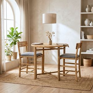 Ensemble de meubles de jardin en bambou naturel, fabrication artisanale, canapé, table et chaises d'extérieur, meubles durables du Vietnam - Product Image 3