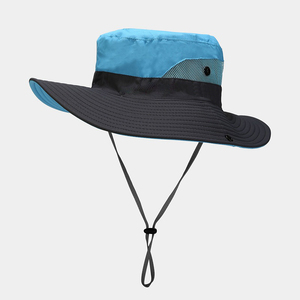 Wholesale Summer Quick Drying High Sport Cap Printed Bucket <b>Hat</b> With Strings <b>Sun</b> <b>Hats</b> for <b>Men</b> Protection Bulk - Product Image 4