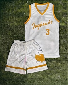 Exportateur d'uniformes de basketball |   Fournisseur de vêtements d'équipe OEM, vêtements d'équipe de basketball |   Vêtements de sport respirants 100% fabriqués en usine - Product Image 5