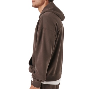 Sweat à capuche oversize en molleton épais pour homme, modèle le plus vendu, avec épaules tombantes, idéal pour l'hiver - Product Image 6