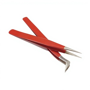 Tijeras profesionales de plata para corte de cejas, Micro tijeras rectas de 4,5 pulgadas, con resorte de corte de punto bordado - Product Image 3