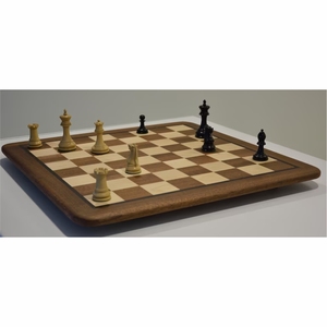 Juego de Ajedrez de Madera de Lujo Personalizado al por Mayor, Clásico Staunton con Piezas de Metal/Madera, Juego de Mesa, Regalo Artesanal - Product Image 1