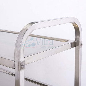 Chariot à instruments au design simple, chariot à instruments à cadre robuste, chariot à instruments multi-étagères, chariot à roulettes rapides - Product Image 6