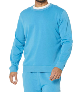 Sudadera con capucha extragrande para hombre, de mezcla de algodón estampada a color con logo frontal, ecológica y de tela gruesa. - Product Image 1