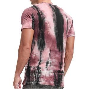 T-shirt en coton uni de haute qualité pour hommes - Product Image 4