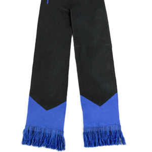 Écharpe de stade Sigma Black 2026 en tricot jacquard premium pour supporters sportifs - Écharpe de football/soccer personnalisée haute densité - Legacy Apparel - Product Image 3