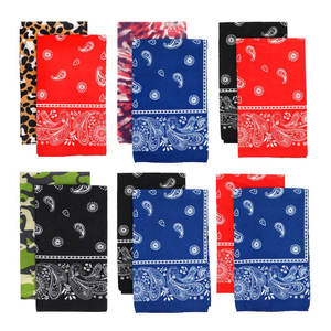 Pañuelo Bandana Étnico Personalizado al por Mayor de Fábrica, 55 cm, Cuadrado de Algodón, Doble Borde, Impresión Digital - Product Image 3
