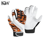 Guantes de Bateo con Logotipo Personalizado, Tejido Transpirable Sublimado, Estilo Táctico, Duraderos, para Equipos, OEM
