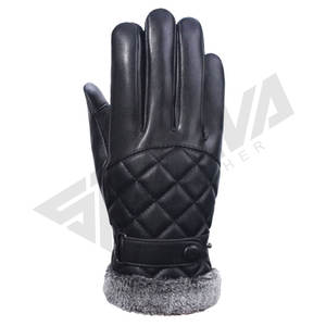 Gants en cuir pour femme sur mesure pour un look élégant |   Gants en cuir pour hommes, gants de mode pour femmes - Product Image 3