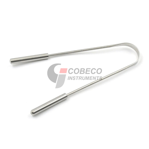 Professional Dental Tongue Scraper Stainless Steel Hygienist Recommended <b>Plaque</b> <b>Removal</b> Tool - Product Image 1