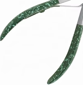 Alicates para Extensiones de Cabello de Última Generación, Acero Inoxidable con Mango Verde, Herramienta Profesional para Extensiones de Cabello sin Costuras - Product Image 5