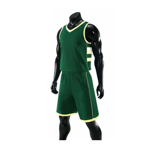 Uniforme de Baloncesto de Alta Calidad, Camiseta de Baloncesto Transpirable de Malla, Pantalones Cortos de Entrenamiento, Ropa Deportiva para Equipos sin Estampado - Product Image 3
