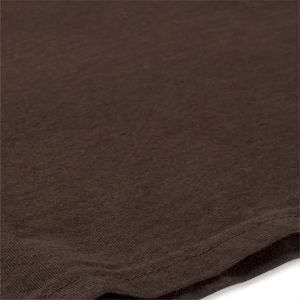 T-shirt en coton pour homme 180 GSM couleur marron - Product Image 5