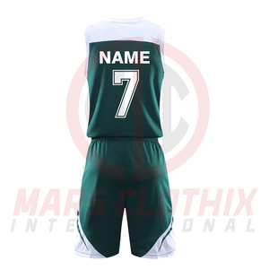 Conjunto de Pantalones Cortos y Camiseta de Baloncesto con Estampado de Estilo Único en Color Sólido, Nuevo, Ligero, de Secado Rápido y Transpirable, 100% Poliéster - Product Image 3