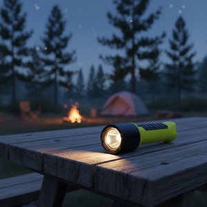 Rechargeable Compact Handheld LED Flashlight 390Lumens IP68 Waterproof <b>AA</b> <b>Battery</b> Industrial Use Flood Beam - Product Image 6