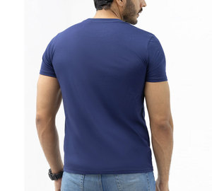 เสื้อยืดผู้ชายคุณภาพสูง ผลิตจากวัสดุที่ดีที่สุด เสื้อยืดผู้ชายดีไซน์แบบย้อมสีเอซิดตามสั่ง - Product Image 2